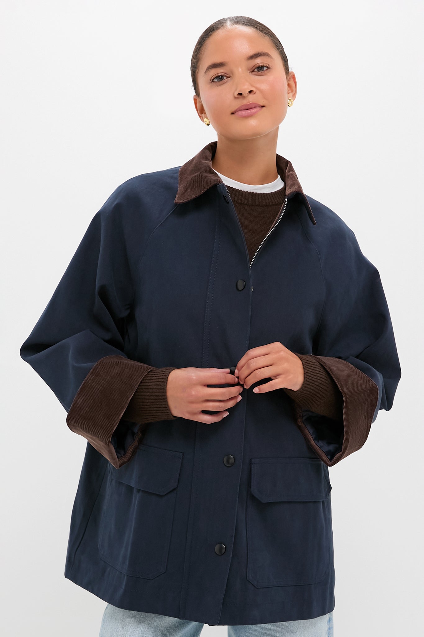 Navy Barn Jacket