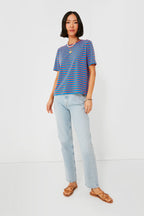 The Royal and Poppy Modern Tee