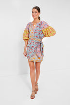 Multi Delilah Wrap Skirt
