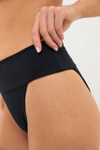 Black Rib Tamarindo Bikini Bottom