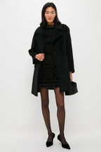 Black Harley Peacoat