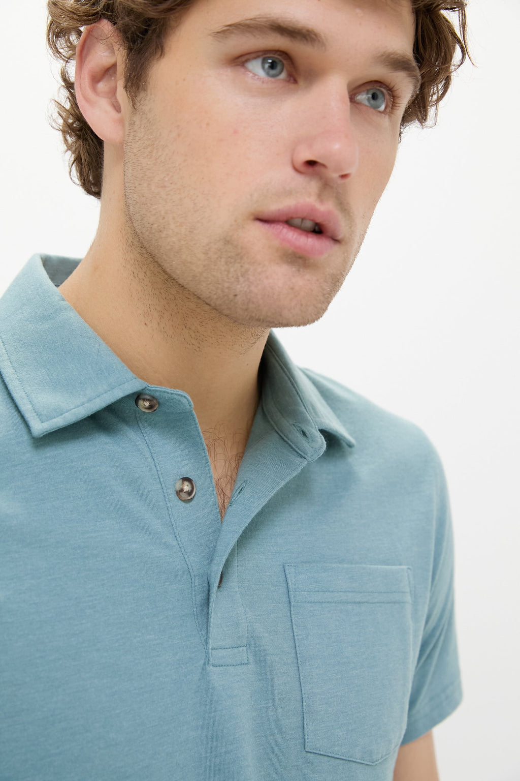 Heather Green Atlantic Polo