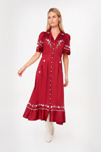 Rhubarb Western Bridge Dress
