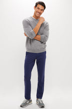 Navy Bradley Pull-on Trouser (34" Inseam)