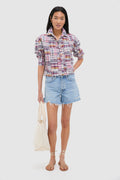 Faded Prep Patchwork Jasper Button Down