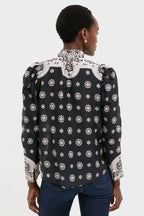 Black Bandana Artemis Bronco Shirt