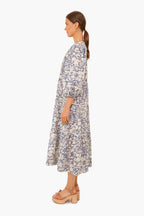 Tassel Tie Blouson Dress