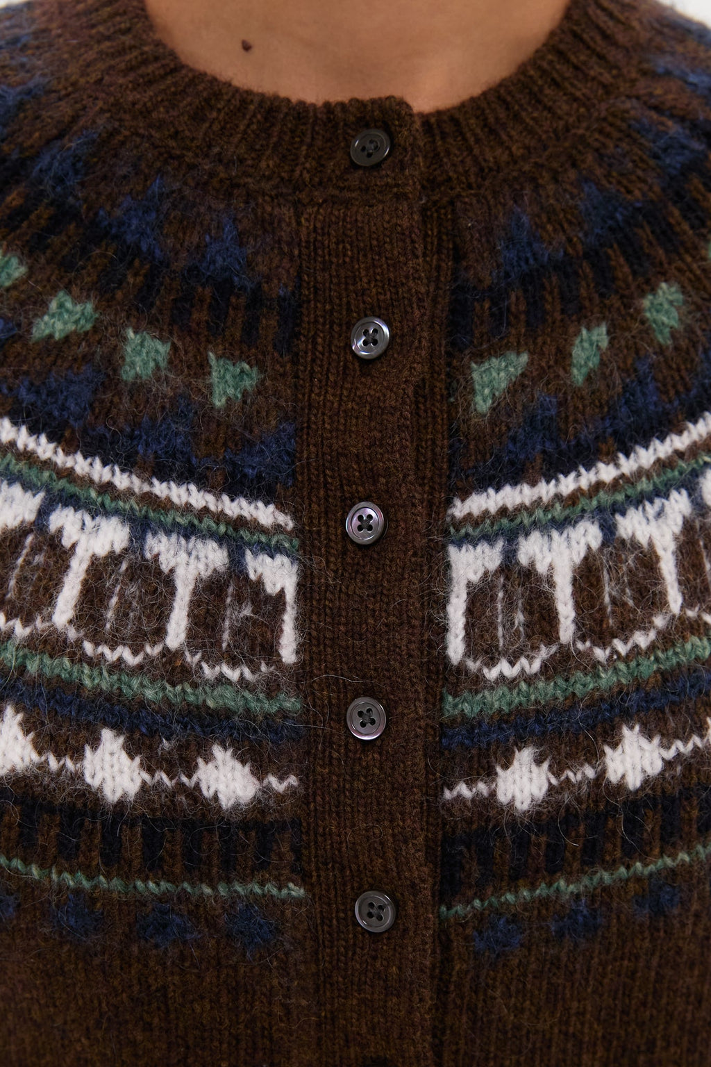 Chestnut Amina Fairisle Sweater