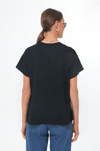Black Presley Boyfriend Tee