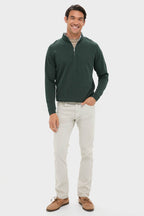 Deep Verdant Crown Comfort Pullover