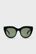Black and Gold Air Heart Sunglasses