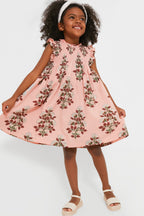 Pink Bouquet Floral Stevie Dress
