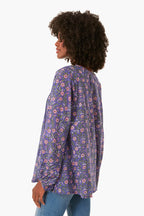 Iris Wildflower Bardot Top