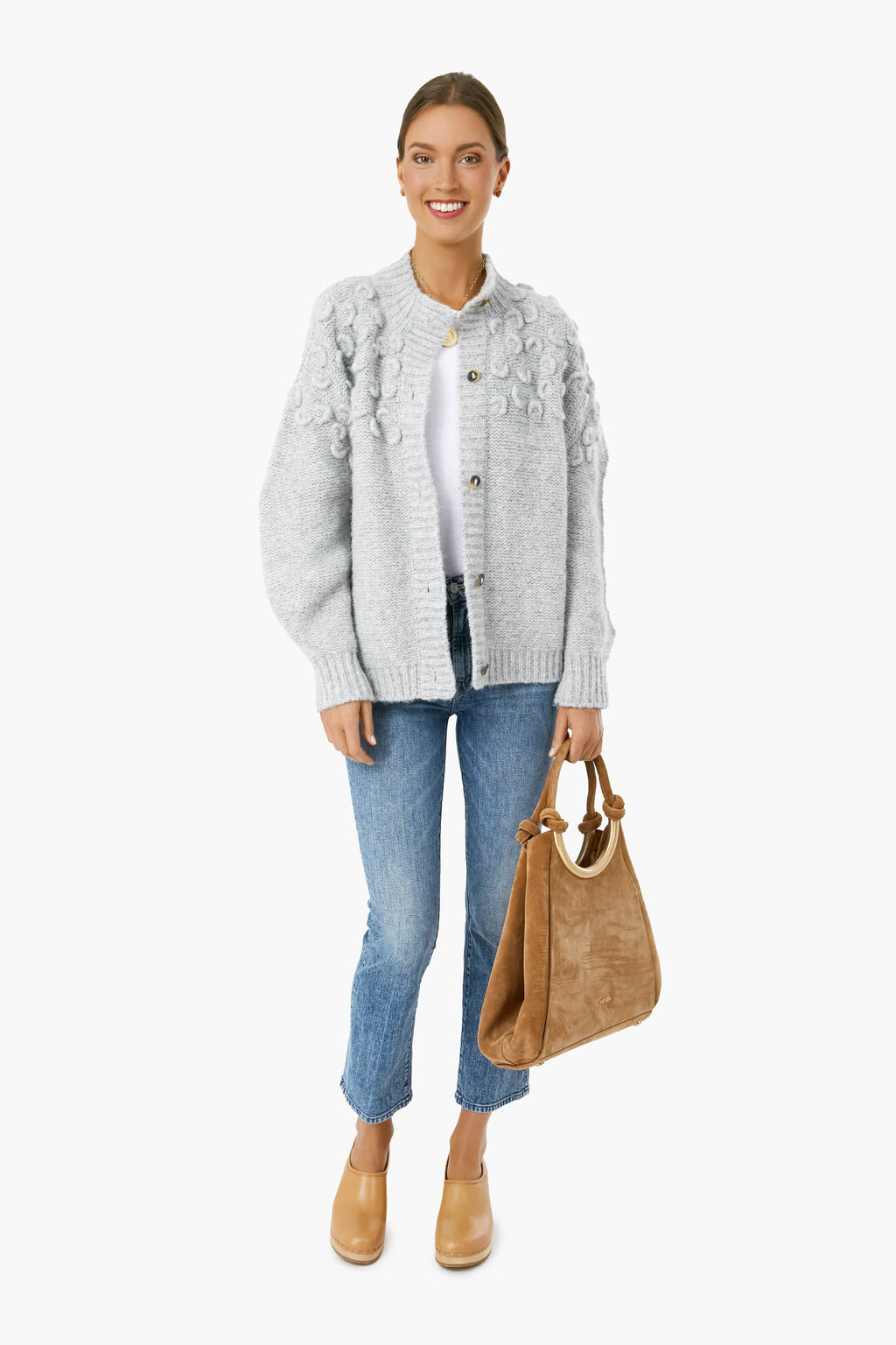 Dove Grey Cusco Cardigan