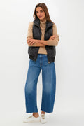 Black Jackson Quilted Vest