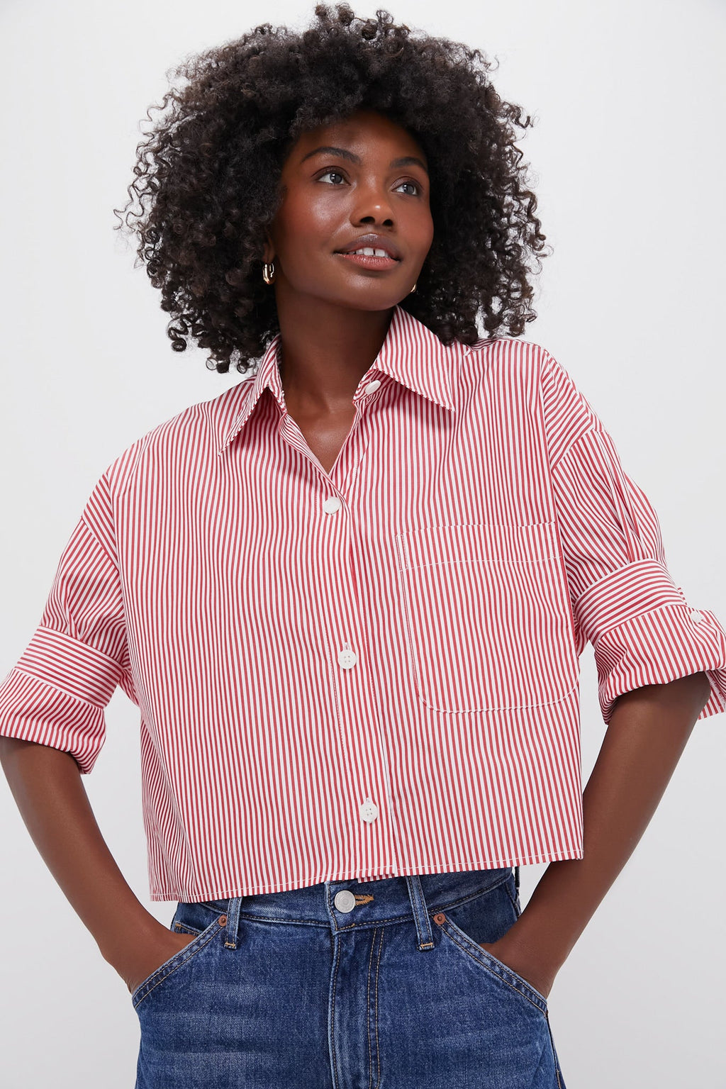 Red and White Next Ex Shirt