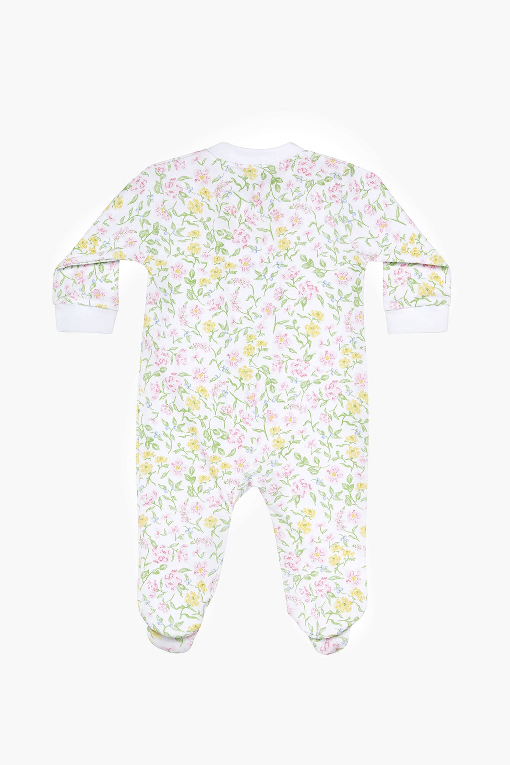 Berry Wildflowers Zipper Footie