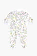 Berry Wildflowers Zipper Footie