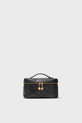 CHANEL Black Caviar Coco Mark Handbag
