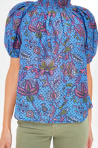 Blue Amanda Star Ansley Top