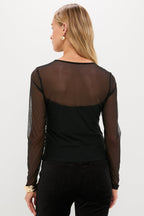 Black Kelsea Top