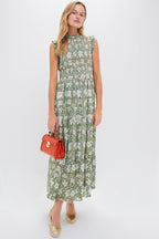 Ivy Olive Sleeveless Smocked Maxi Dress