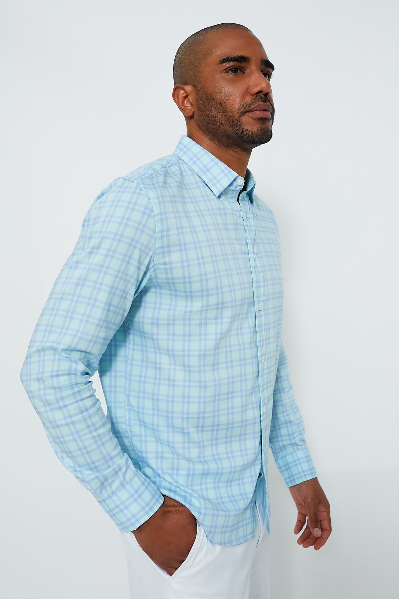 Destin Shores Plaid Movement Shirt