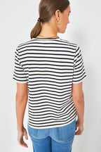The Cream and Navy Modern