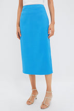 Azure Christopher Midi Skirt