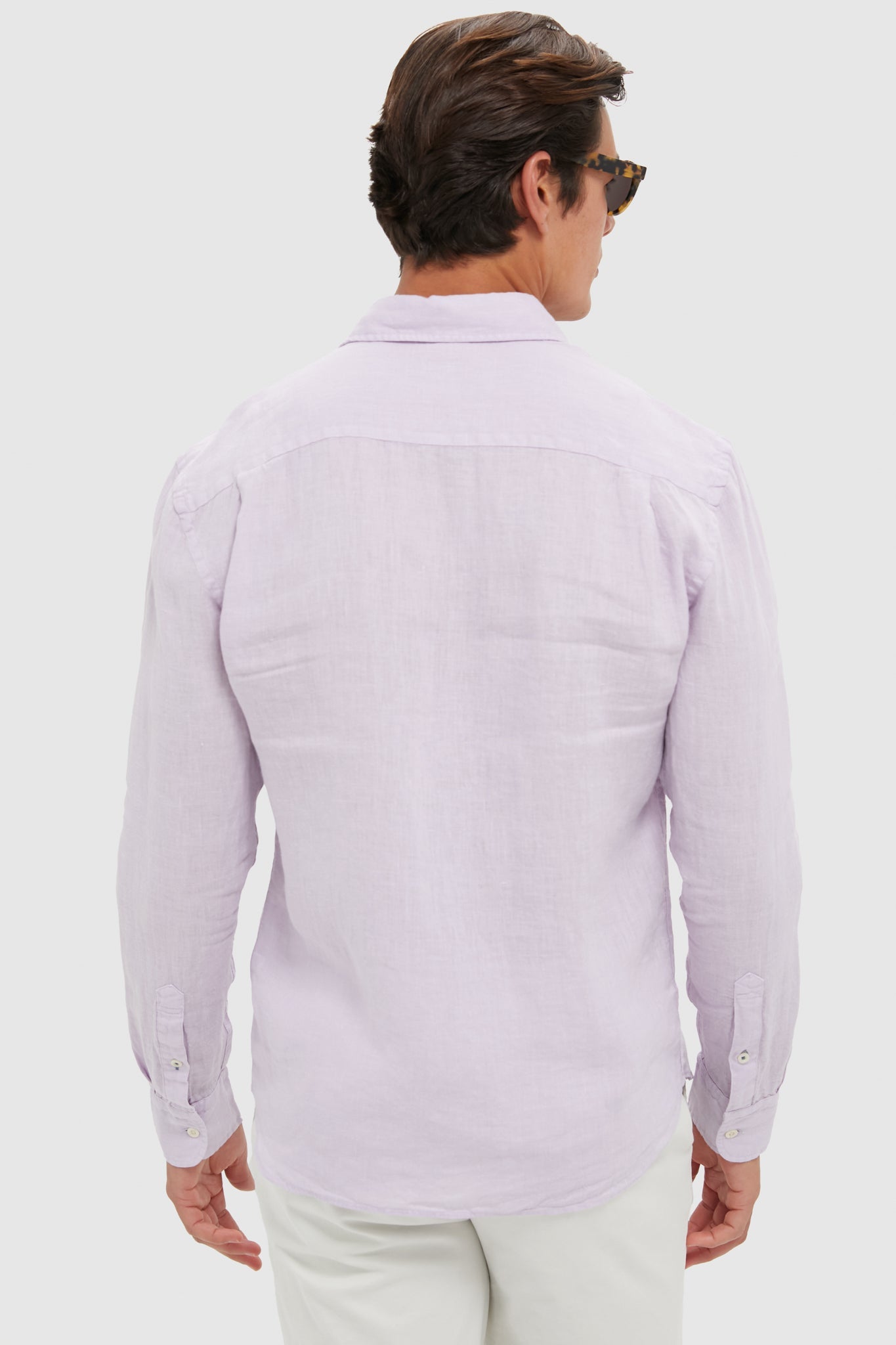 Wisteria Laguna Linen Shirt