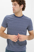 Navy Sailing Stripe Kismet Tee