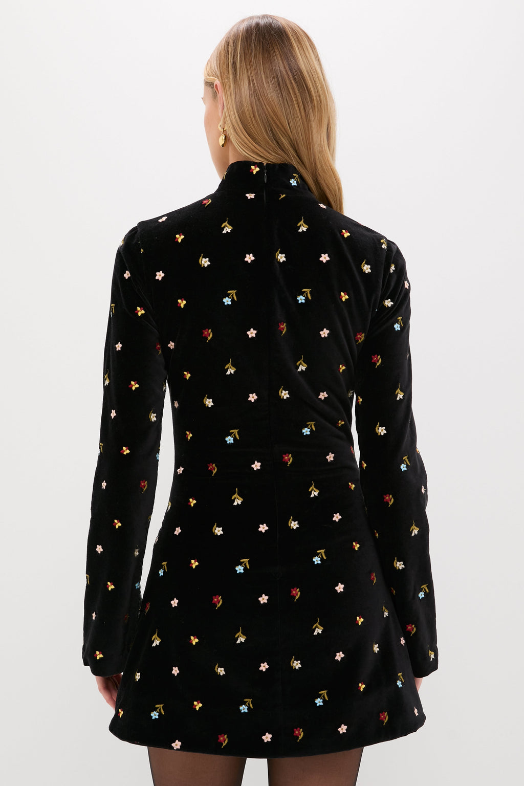 Black Onyx Romy Bouquet Dress