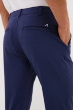 Navy Bradley Pull-on Trouser (34" Inseam)