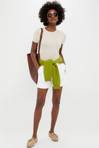 White Ruth Shorts