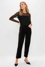 Black Kelsea Top