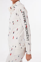 Dede Ski Print Thermal Half Zip