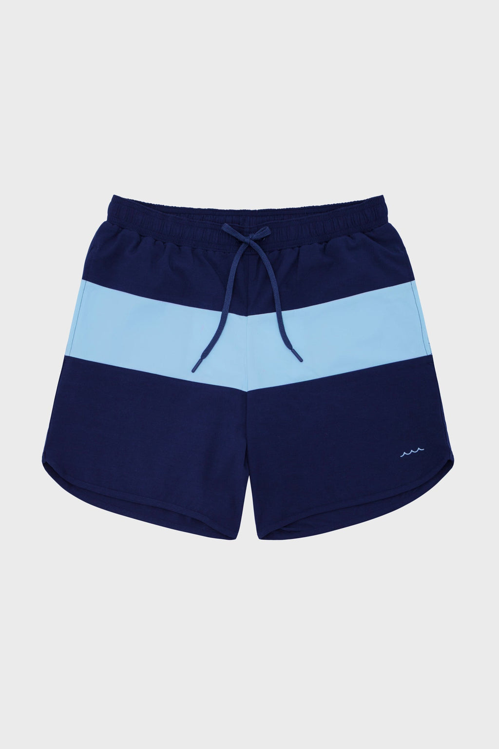 Men's Navy Stripe Boardie