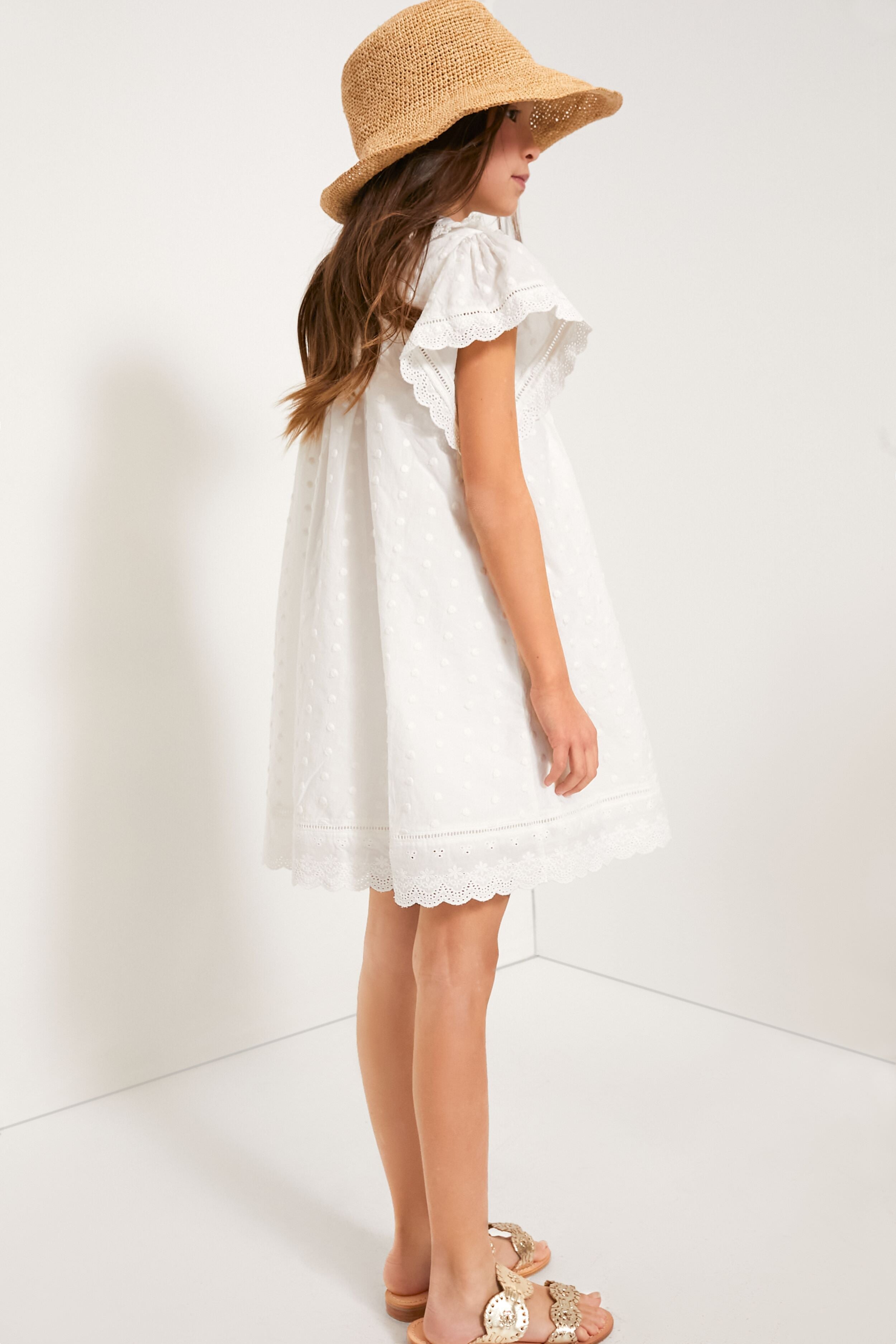 White Marla Dress
