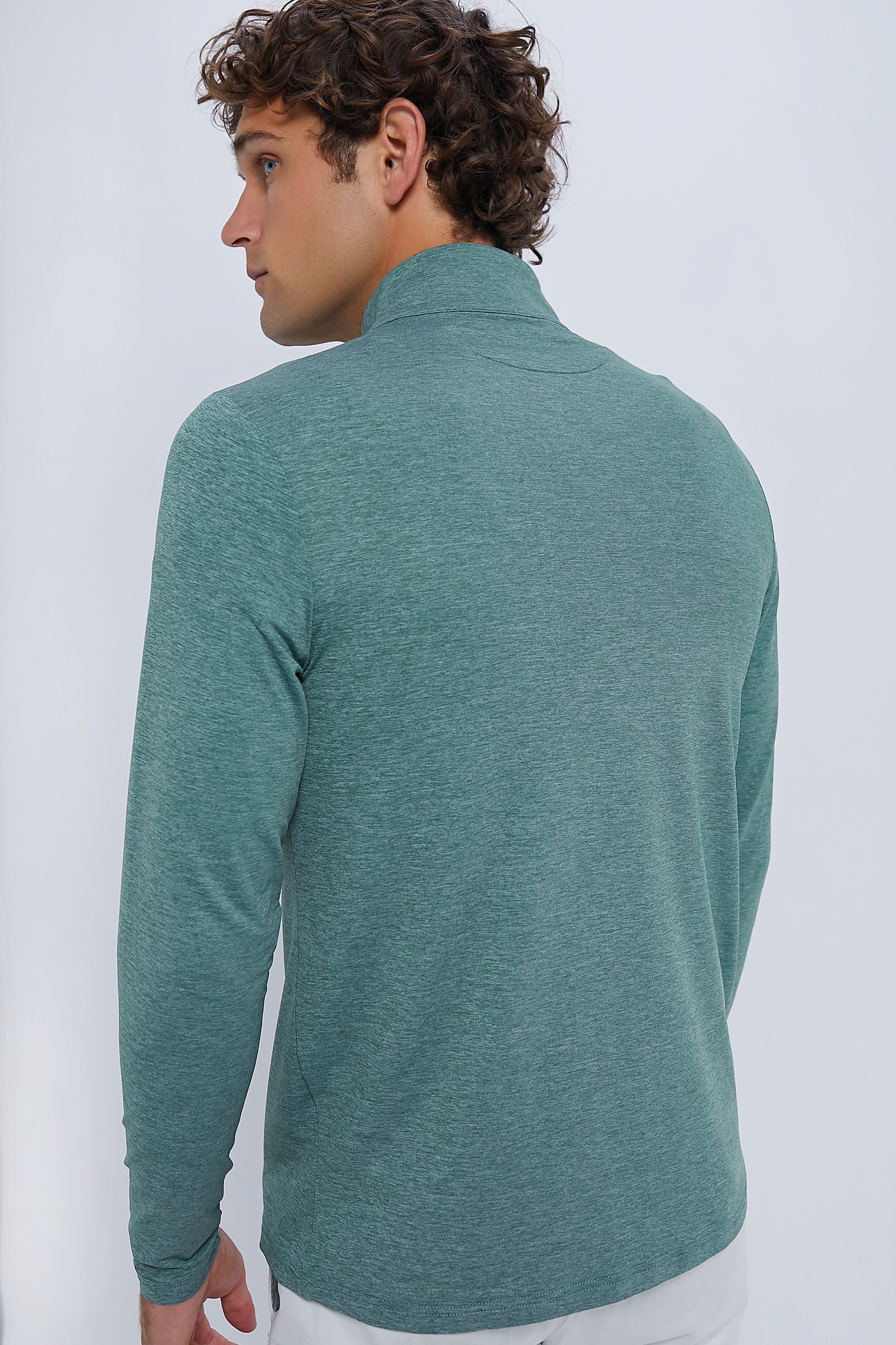 Heathered Forest Featherweight Performance Pullover