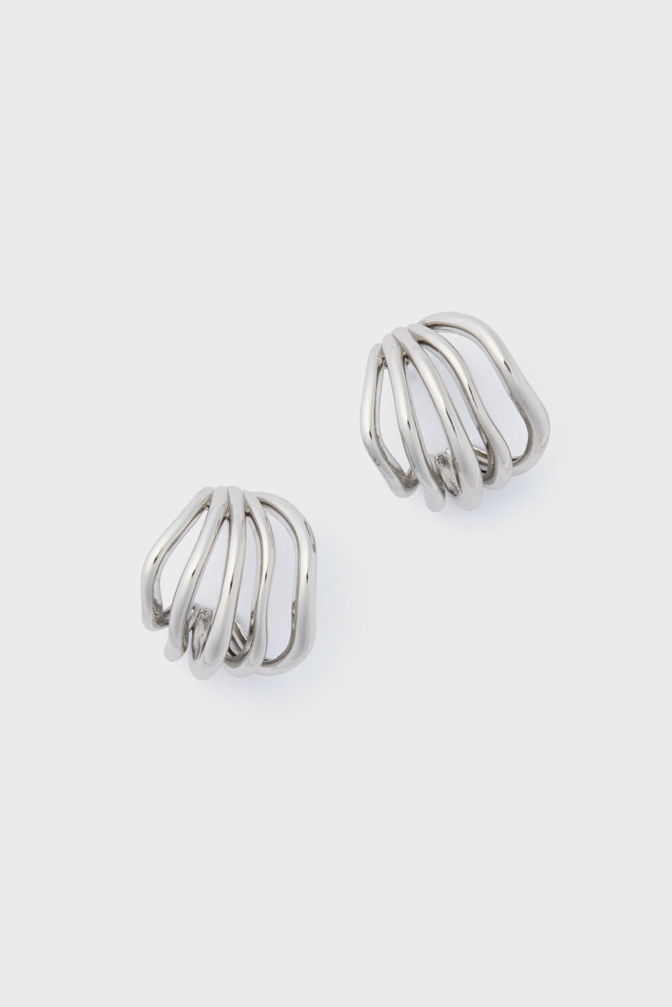 Silver Sonoma Hoop Earrings