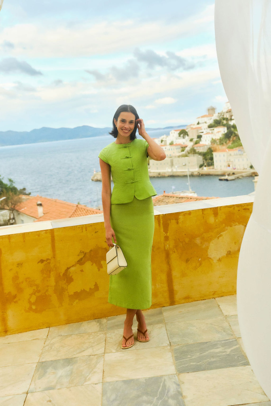 Apple Mia Linen Mix Skirt