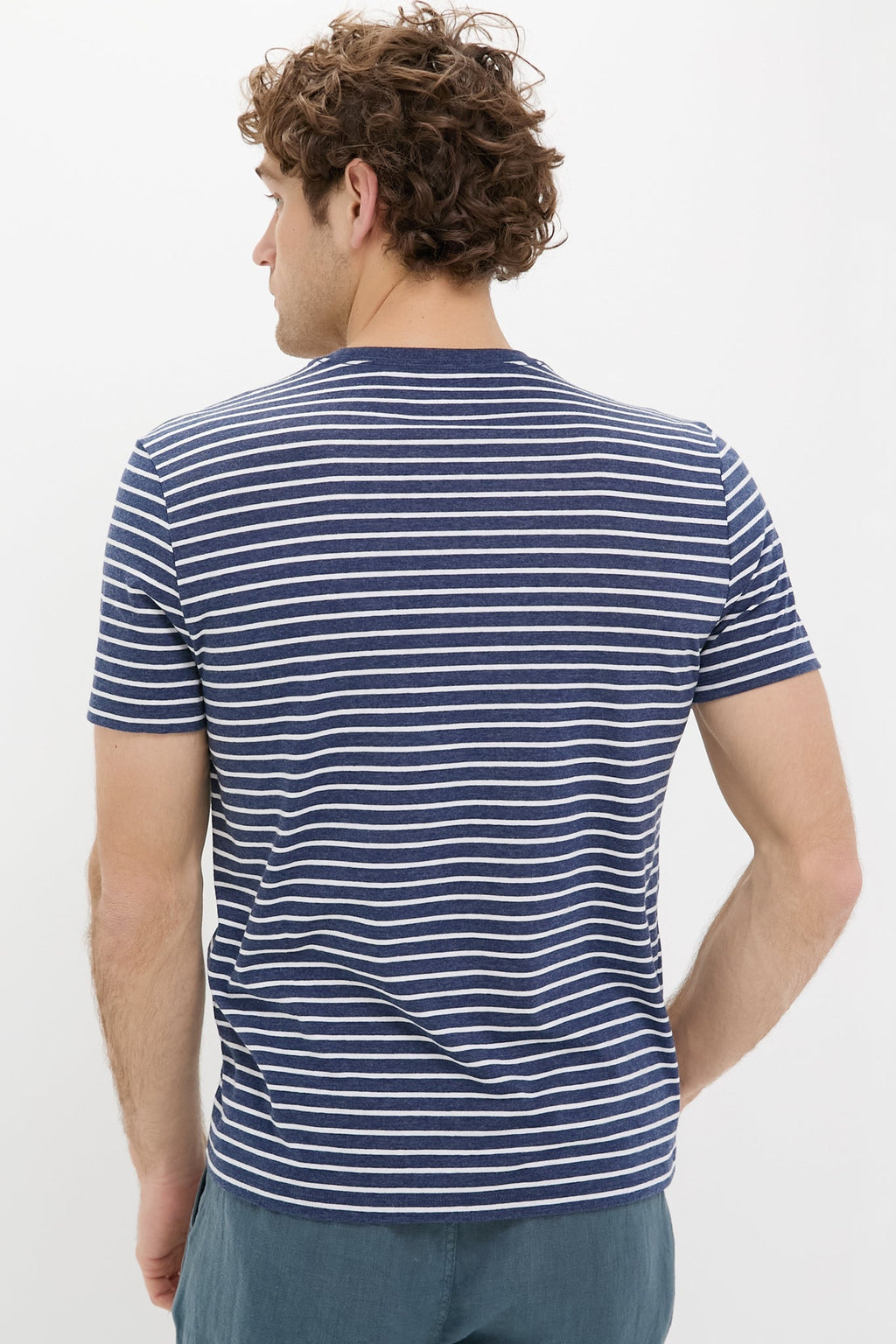 Navy Sailing Stripe Kismet Tee