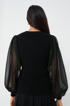 Noir Sabrina Pullover