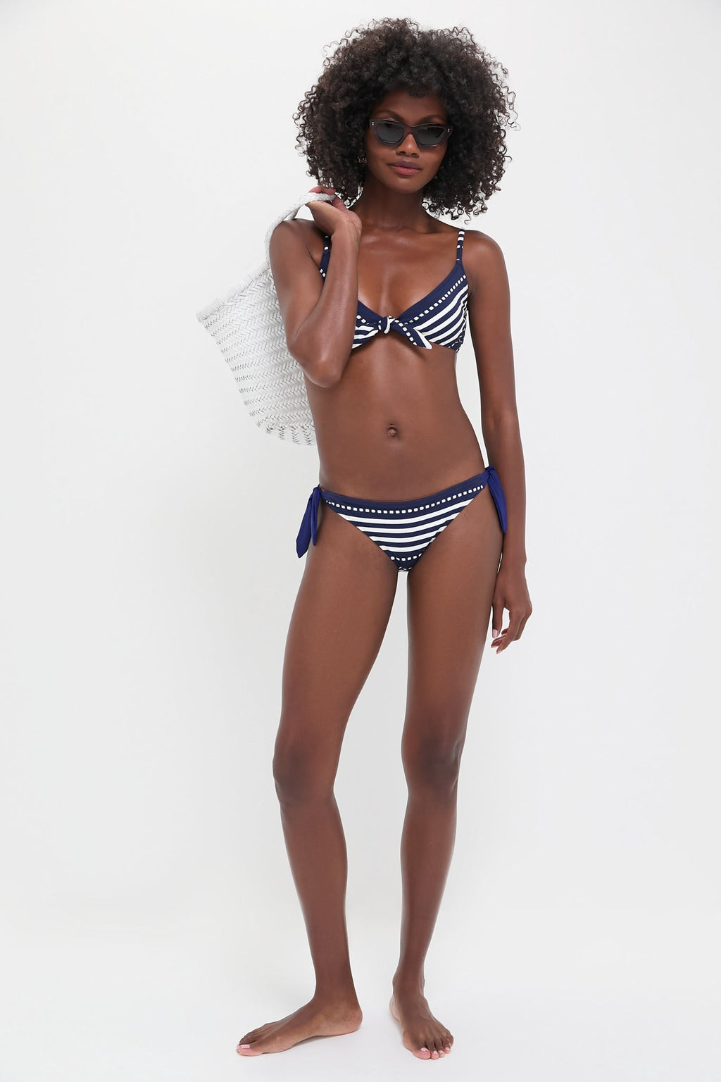 Eshe Navy Lucy Side Tie Bottom