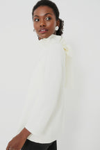 White Faye Blouse