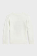 Little Boys Long-Sleeve Cotton Novelty Crab Bear Graphic Sweater