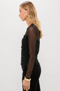 Black Kelsea Top