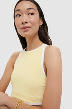 Banana Cream Summer Crop Top