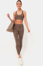 Cocoa Etched Animal Form High Legging 25