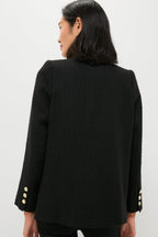 Black Tweed Jennings Jacket